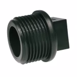 Tapón Macho Roscado de Polipropileno PP 1/2" Aliaxis (500 PZ)