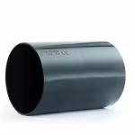 Manguito PVC Enchufable Aiscan Ø63mm Gris Fontanería (25 PZ)
