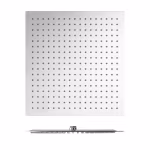 Rociador Ducha Cuadrado 20x20 cm Inox Aquassent Ref. 030000SS08