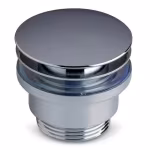 Válvula de Desagüe Click-Clack Aliaxis S-600 1 1/4" Lavabo y Bidé Cromada