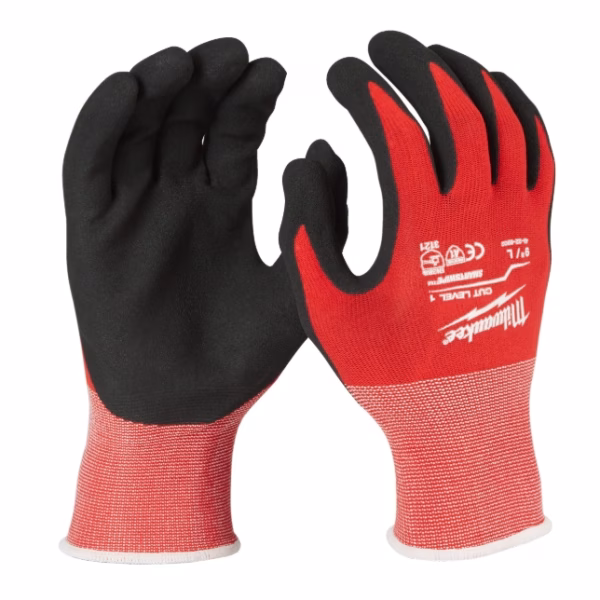 Guantes de Protección Anticorte Nivel 1/A Milwaukee Talla 10/XL