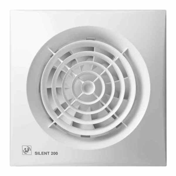 Extractor baño S&P Silent-200CZ 16W con timer