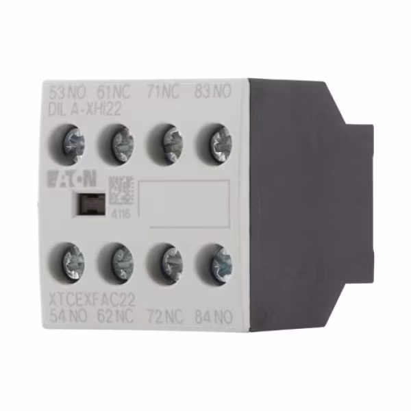 Bloque contacto auxiliar Eaton 2NA+2NC DILA-XHI22