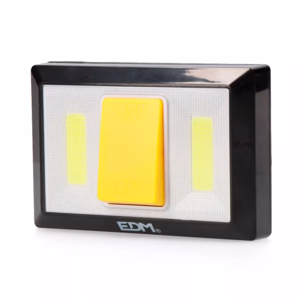 Linterna LED de Mano EDM Serpis-Brico 200 lm con 4 Pilas AAA