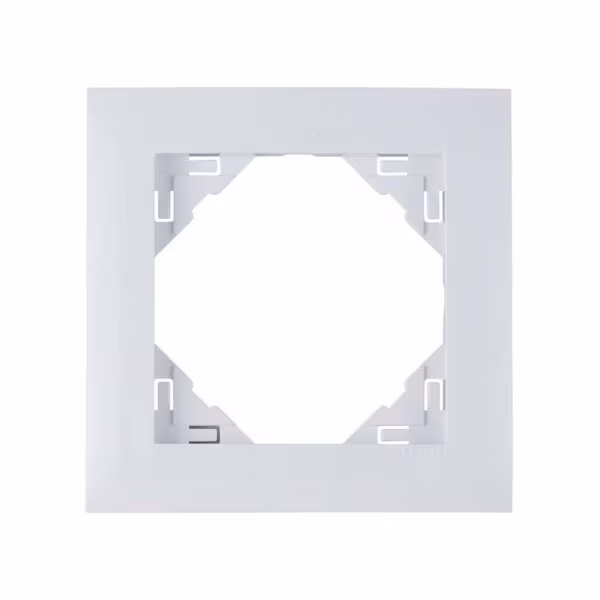 Marco Embellecedor 1 Elemento Efapel Logus 90 Blanco