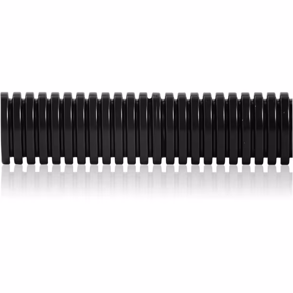 Tubo Corrugado Simple Aiscan Ø20mm Negro 100m (100 MT)