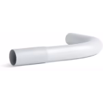 Curva Rígida PVC Enchufable Aiscan Gris