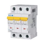 Interruptor automático Eaton 3P 25A PLS6-C25 6kA